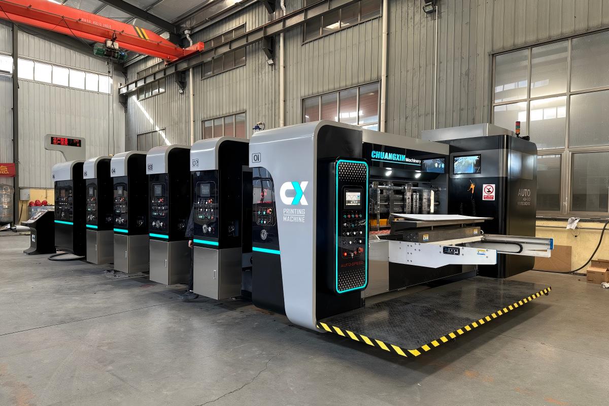 Tam Otomatik Karton Baskı Yapıştırma Paketleme Hattı